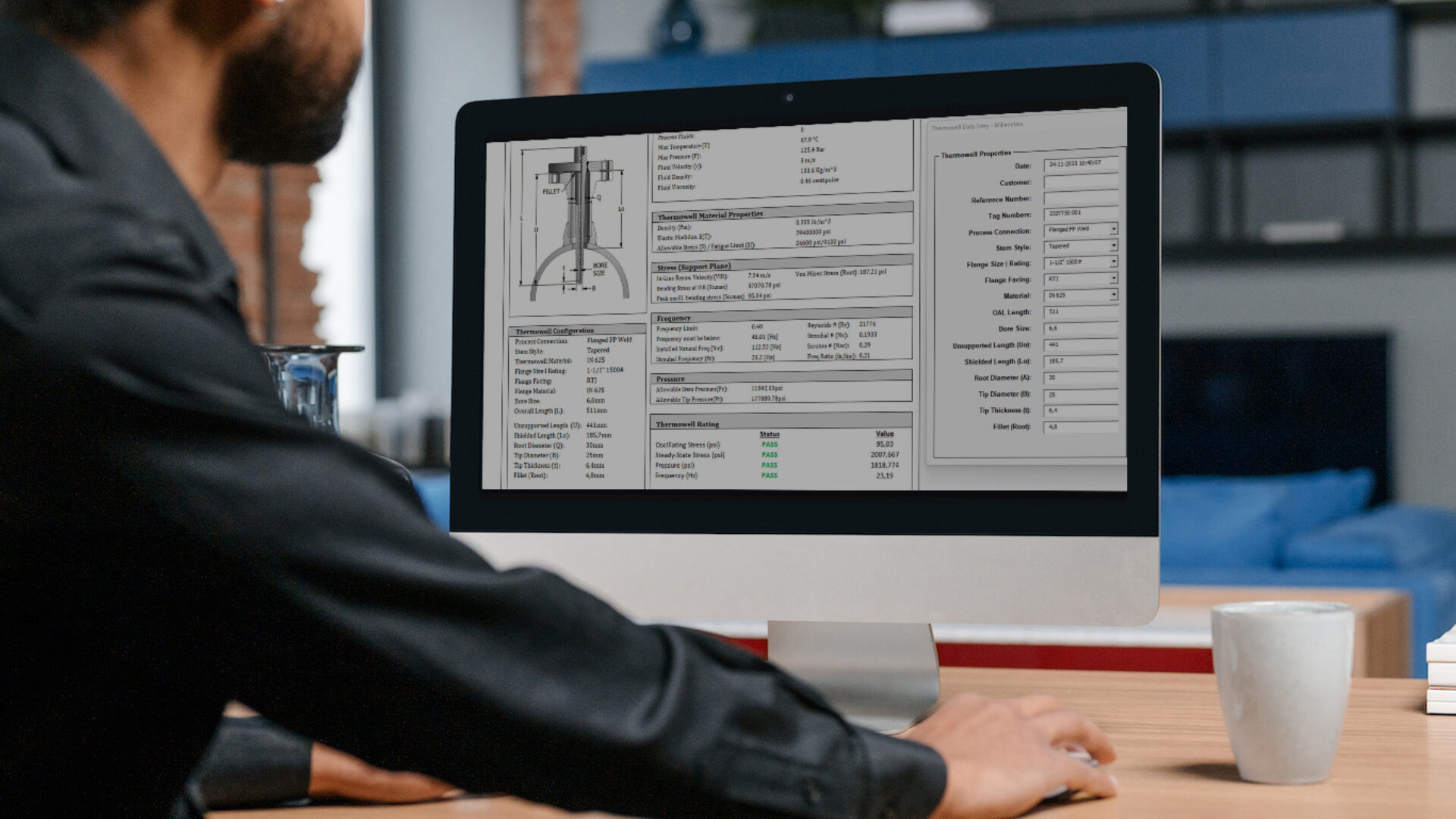 Wake Frequency Calculations