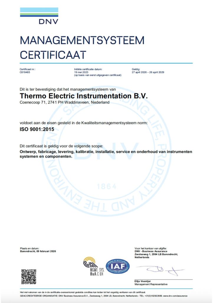 ISO 9001:2015 (NL)
