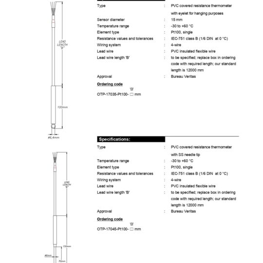 Cargo Temperature Sensors for Measuring On or In Cargo - Veritas